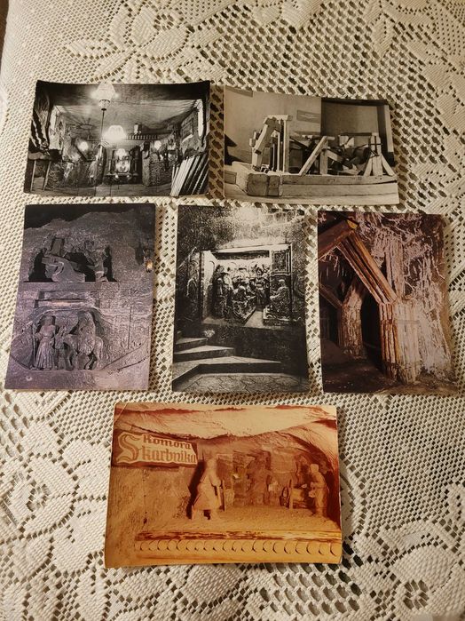 "Wieliczka " pocztówki 10 sztuk.