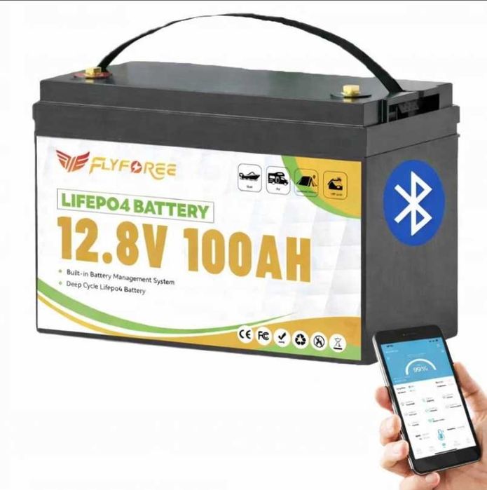 РІЗНІ | Акумулятор lifepo4 | аккумулятор 100 Ah 12V з БМС | BMS