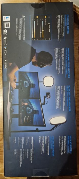 2x Elgato Key Light Air — Iluminação Profissional para Streaming, Vídeo e Home Office