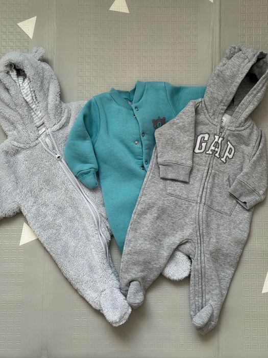 Флісовий ромпер 56 / 0-3 м