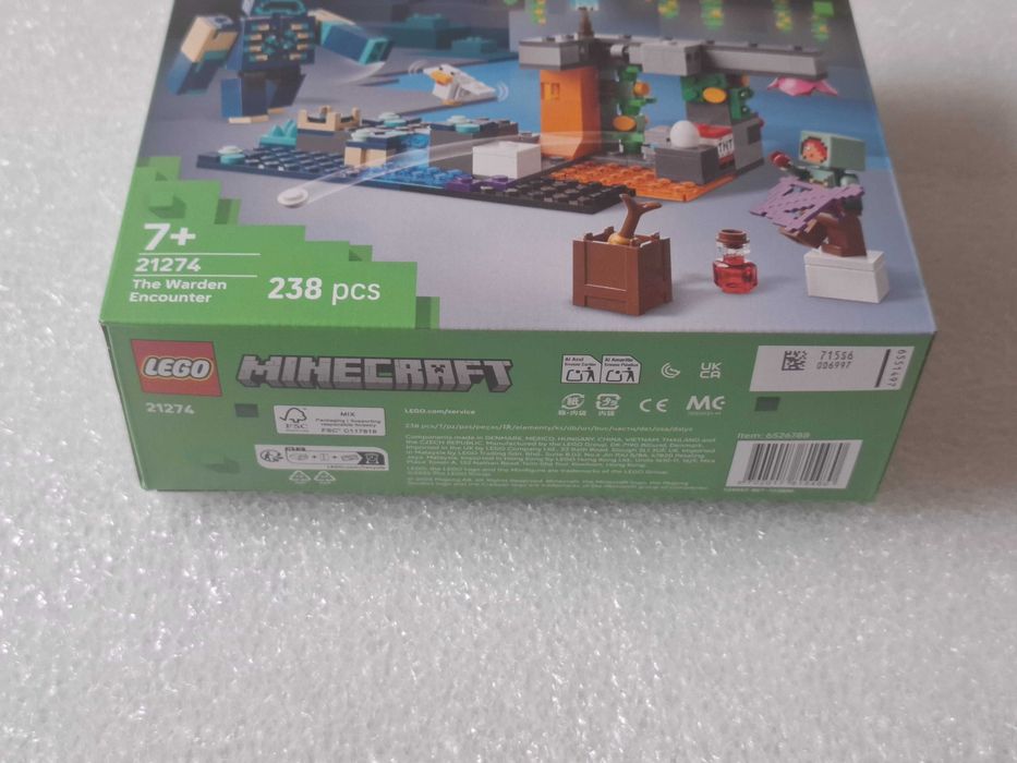 LEGO Minecraft Зустріч із Боронителем (21274)