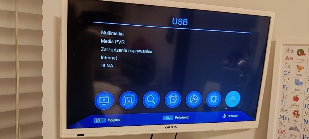 Dekoder telewizji naziemnej DVBT2 HEVC