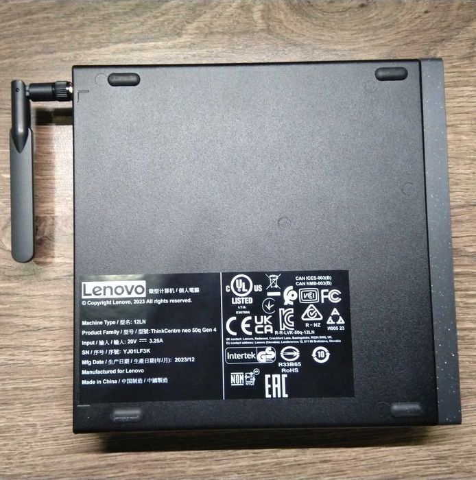 Продам неттоп lenovo ThinkCentre neo 50q Gen 4