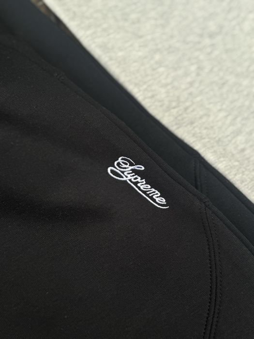 Штаны Nike x Supreme черные мужские широкі штани Найк Х Суприм