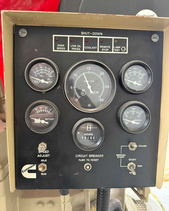 Gerador/Alternador Leroy Somer - 450kVA - Excelente estado – 183 horas