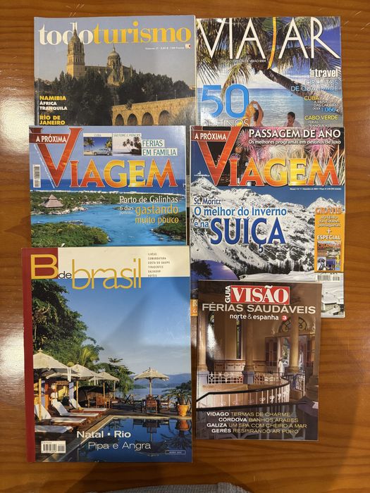 Revistas turismo e viagens