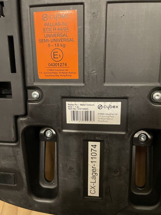 Fotelki Cybex Pallas 2-Fix 9-18Kg ISOFIX