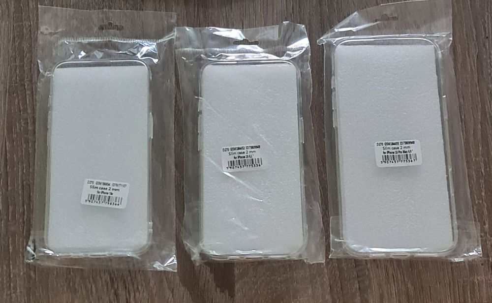 etui Case przezroczyste slim 2mm do iPhone: 15 16 16 pro max 17 17 pro