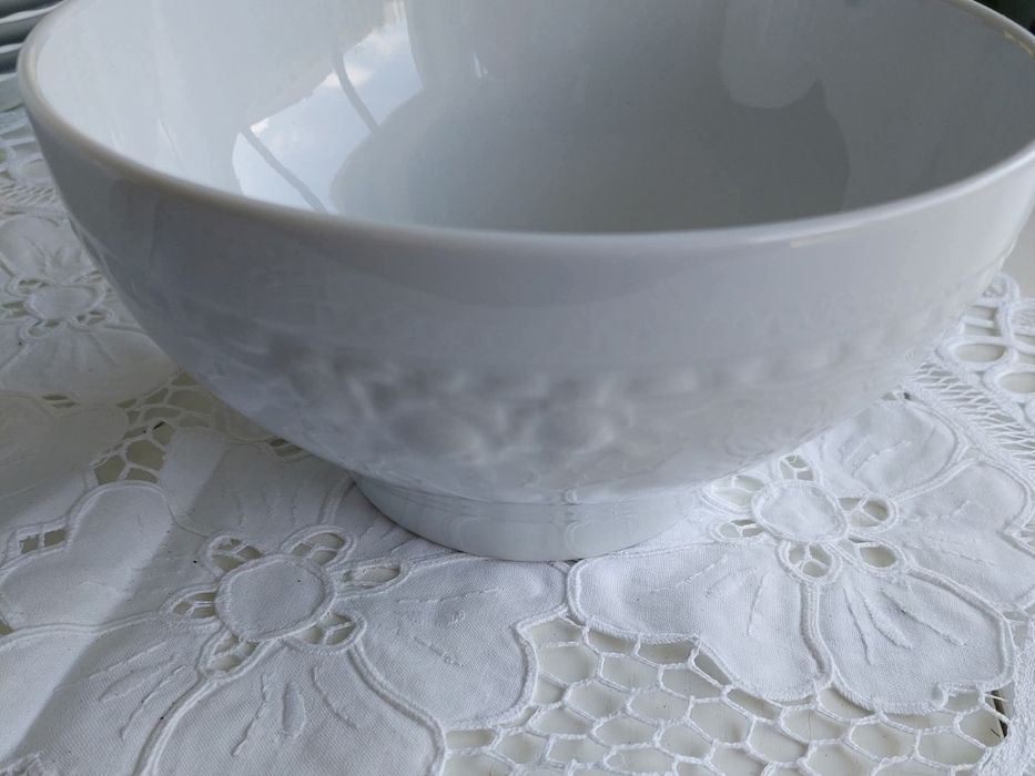 Royal Dragon drache-modell exclusiv Śliczna misa, biała porcelana zdob