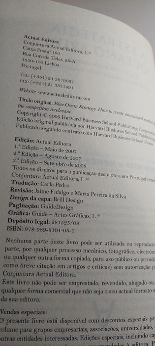 A Estratégia Oceano Azul - W. Chan Kim, Renée Mauborgne