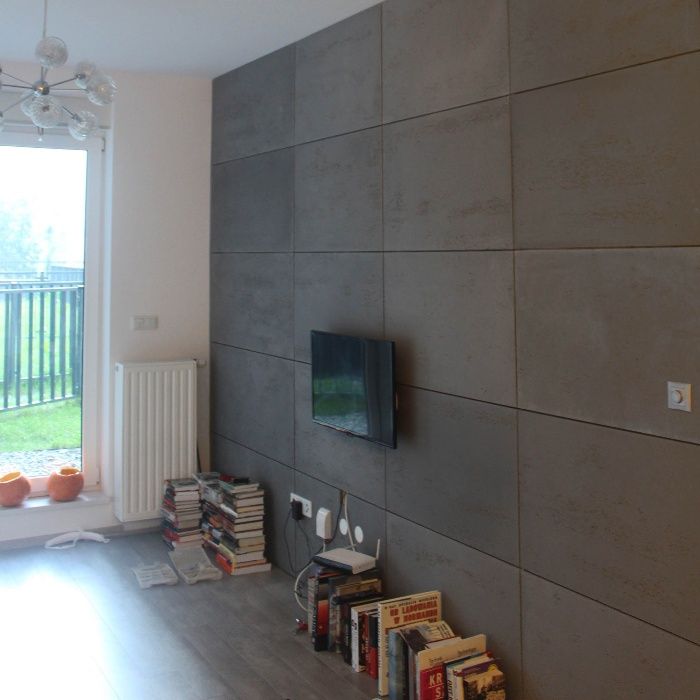 Naturalny, prawdziwy beton architektoniczny Płyty betonowe 120x60cm