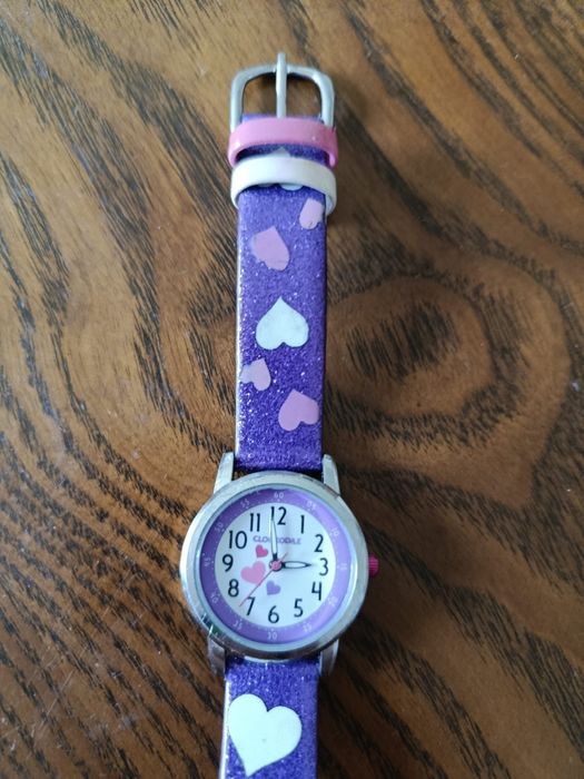 Zegarek dla dziewczynki  Clockodile idealny do nauki godzin.