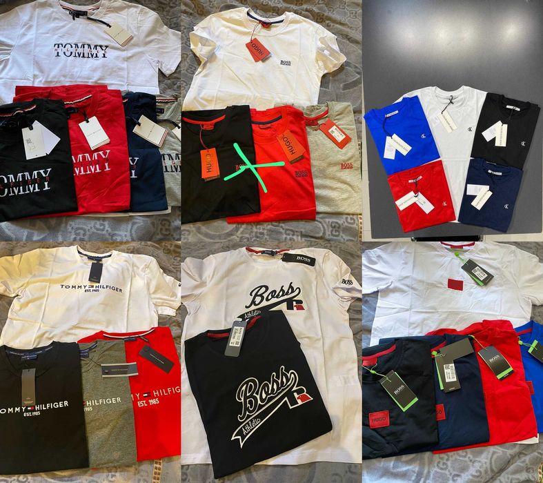 Koszulki shirt męskie koszulka męska Hugo Boss Rozne OUTLET