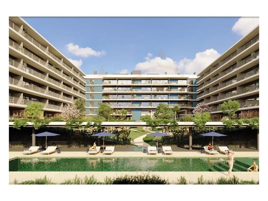 Apartamento T3 de Luxo no LUX Garden EVO, Faro -com piscina