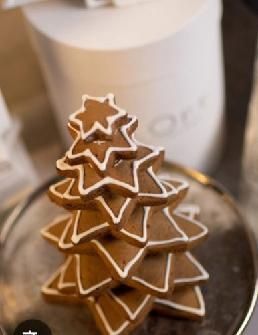 Ciasteczka świąteczne, domowej roboty.