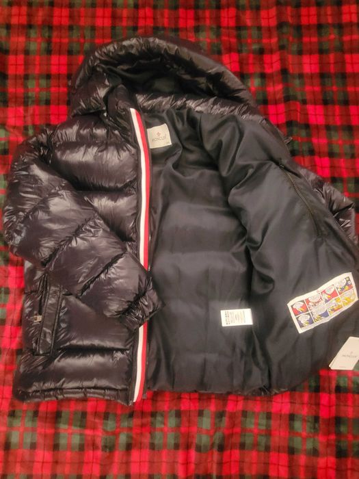 KURTKA zimowa Moncler Granatowa Super