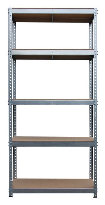 Regał Magazynowy, Skręcany 210x91x46 cm 5P/280 kg