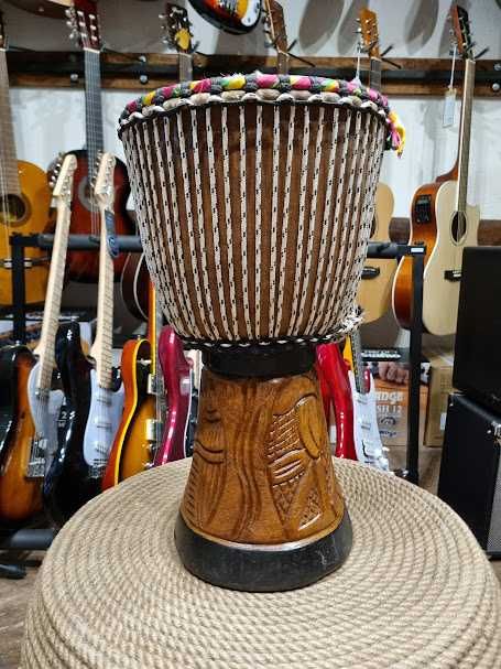 Djembe senegalskie Kangaba bęben afrykański średni Made in Senegal