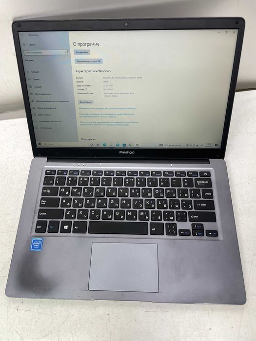 Ноутбук Prestigio 14" батарея 10 часов, вес 1.3кг