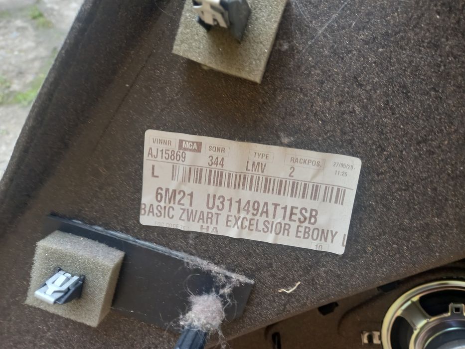 Ford galaxy mk3 boczek 7 os.