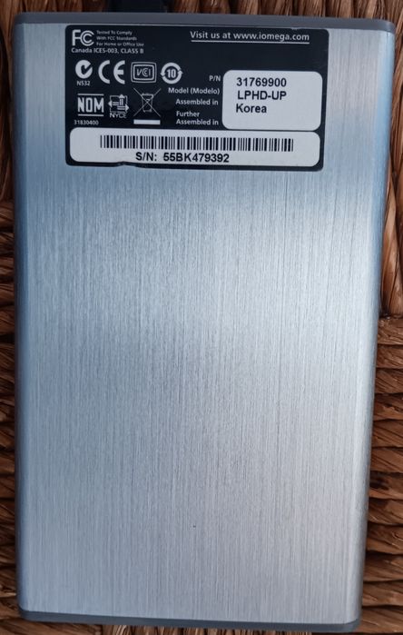 Disco Externo Iomega com 100 Jogos Nintendo Wii