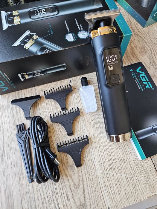 Тример для бороди vgr 985 оригінал триммер для голови машинка стрижка