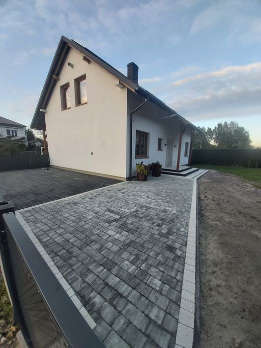 Usługi brukarskie, usługi minikoparka, ogrodzenia panelowe