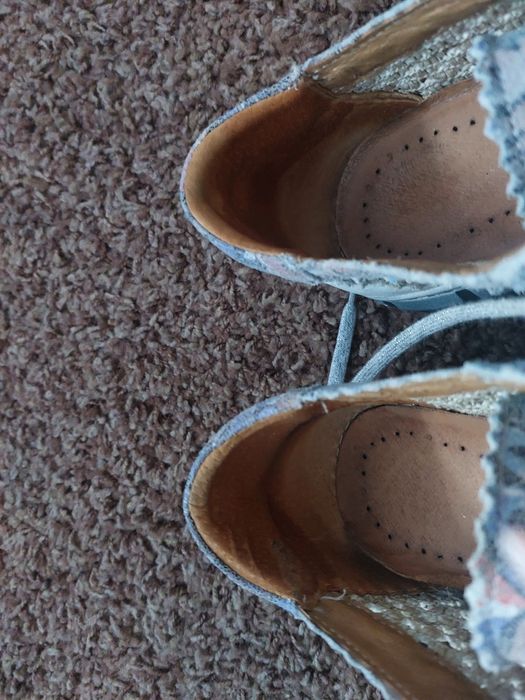 Buty ażurowe skórzane Maciejka r 38