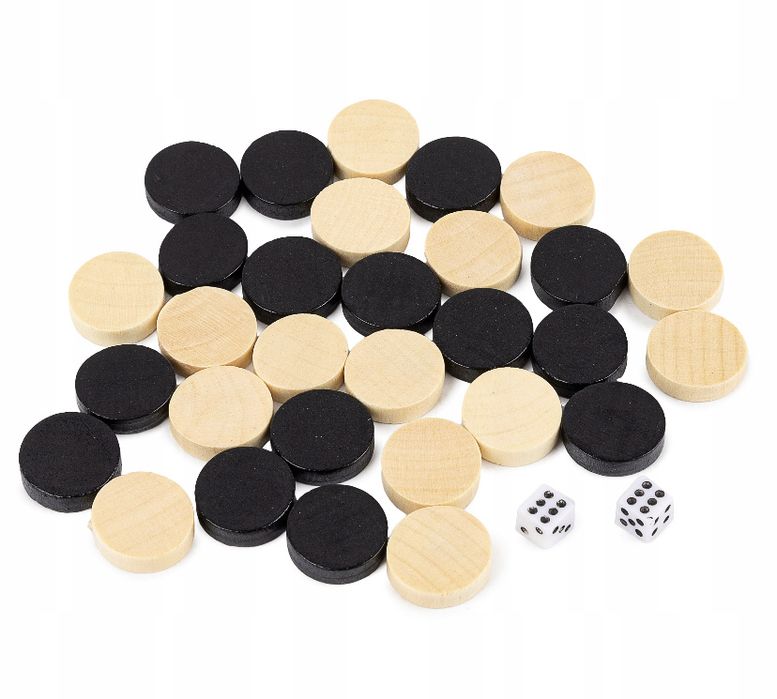 Szachy warcaby drewniane 2w1 prezent