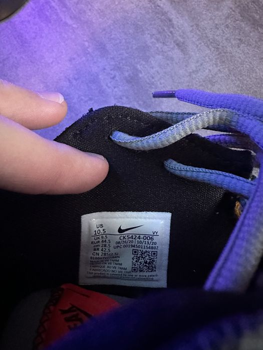 Чоловічі кросівки Nike Zoom Freak 2 "Taxi" 44,5 розмір