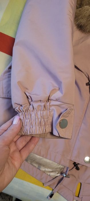 Парка з натуральним хутром