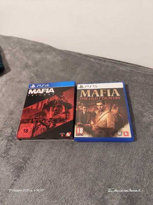 Mafia Trilogy (PS4)- Mafia: The Old Country (PS5)
