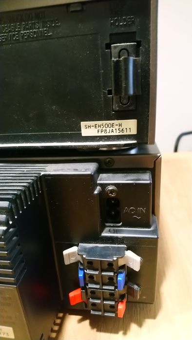 Elementy wieży Technics SH-EH 500 - tuner z procesorem i equalizer.