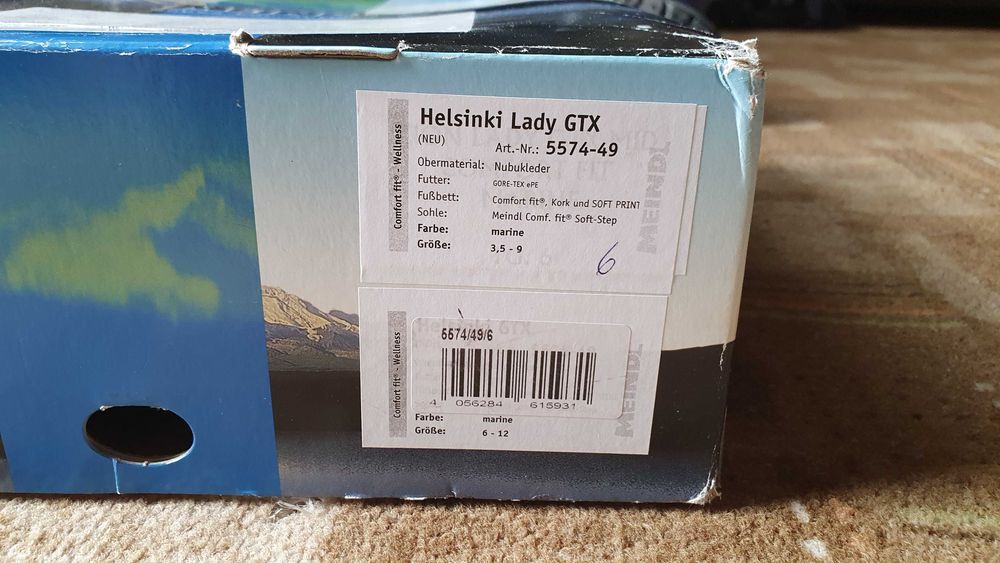 Meindl Helsinki Lady GTX navy 39.5 FAKTURA