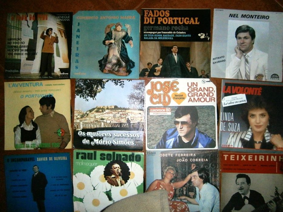 Vários singles portugueses e outros.