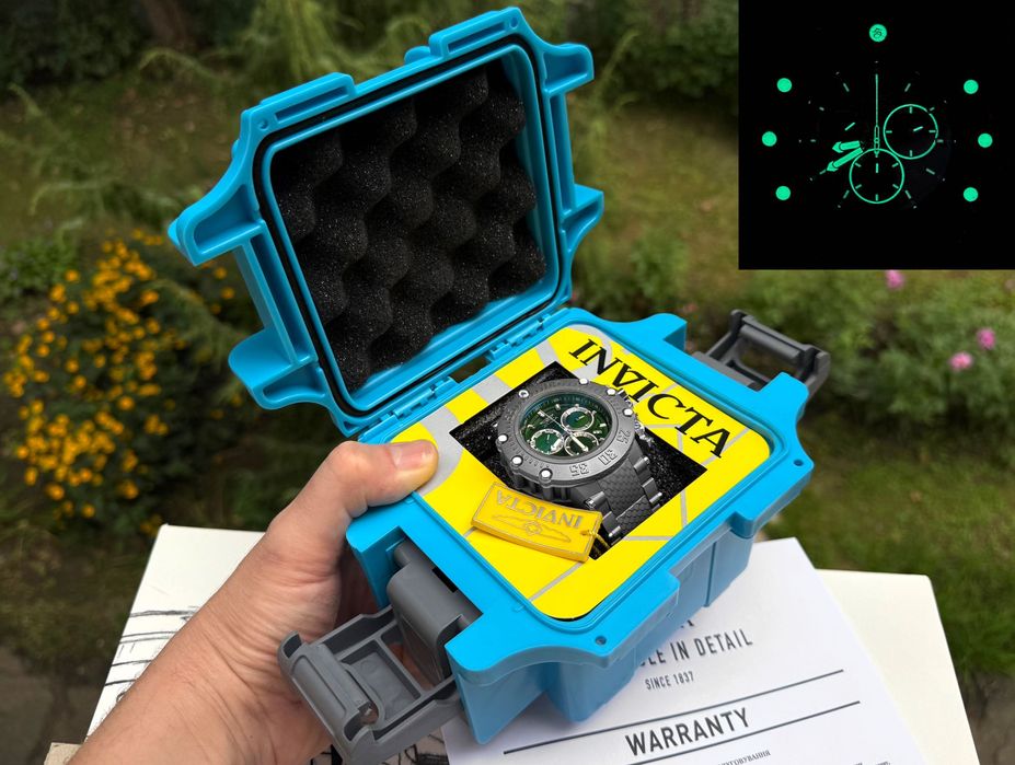 Годинник Invicta 48192 Subaqua Noma VII Swiss 52 mm. Titanium 200 MT.