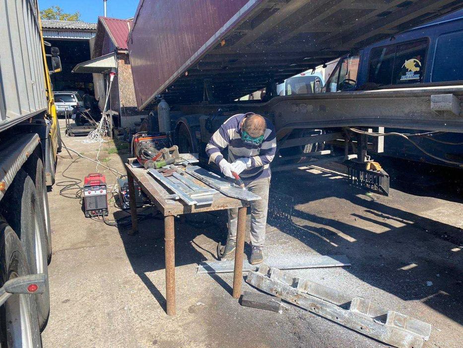 Сварка алюмінієвих рам, кузовів, тягачів та причепів — професійно
