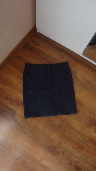 r.M 38 dżinsowa miniówa ESPRIT spódnica mini ESPIRT spódniczka dżins