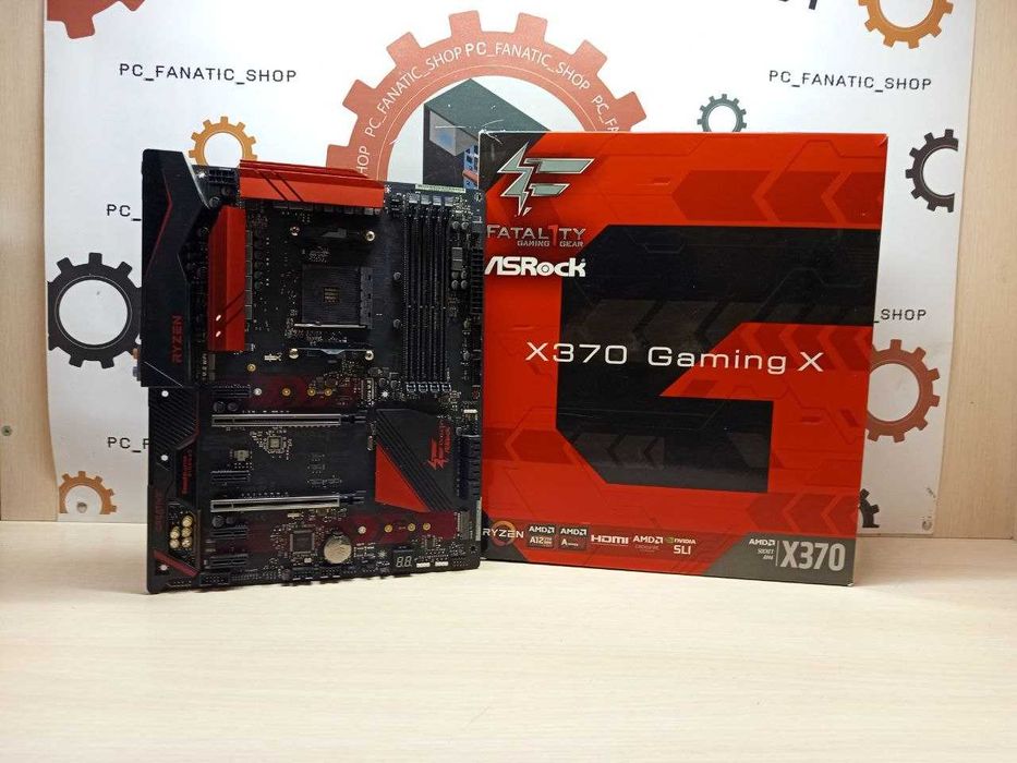 Материнська плата ASRock FATAL1TY X370 Gaming K4 sAM4,AMDX370,PCI-Ex16