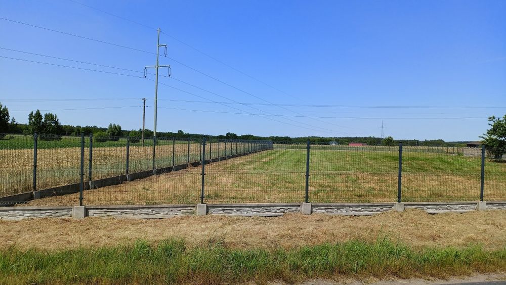 Działka budowlana z WZ ,uzbrojona m. Lipki gm. Poddębice 2049 m² - Widok 2