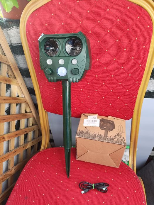 Odstraszacz Ultradźwiękowy Zwierząt Kotów Psów Ptaków myszy szczurów