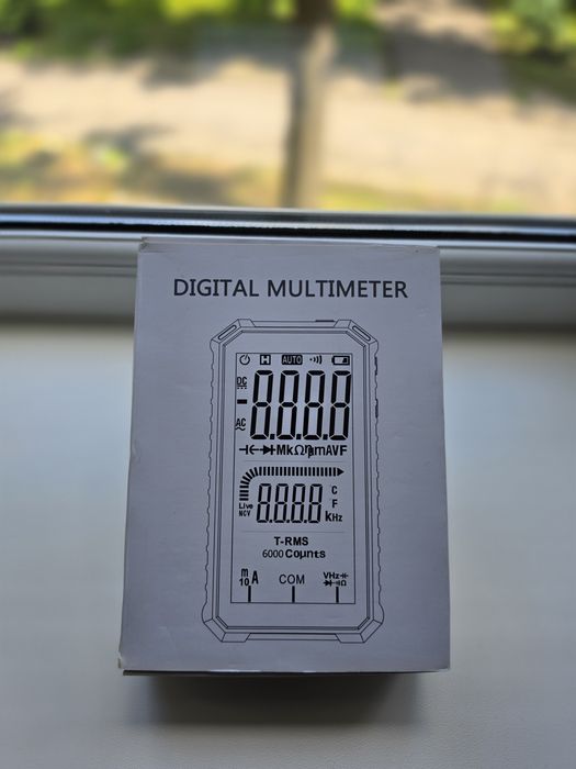 Мультиметр Aneng 620A 600V, 10A, NCV, LCD 3 підсвіткою, smart режим