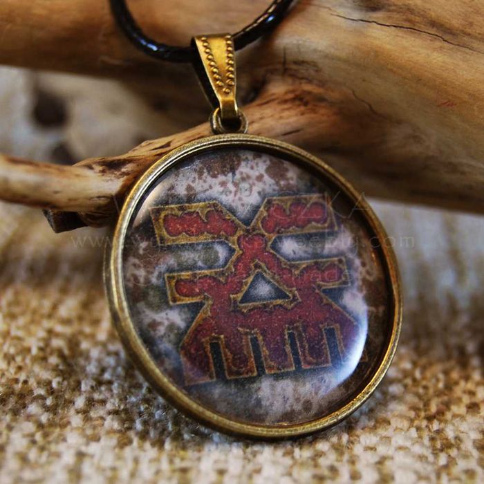 Medalion boga chaosu Khorne warhammer