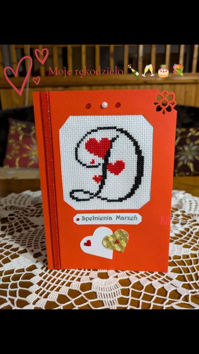 Karteczki okolicznościowe robione ręcznie