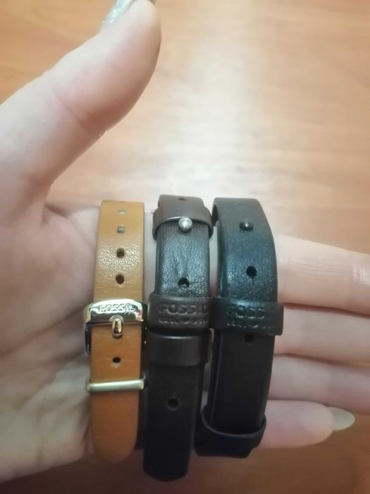 Кожа ремешок fossil