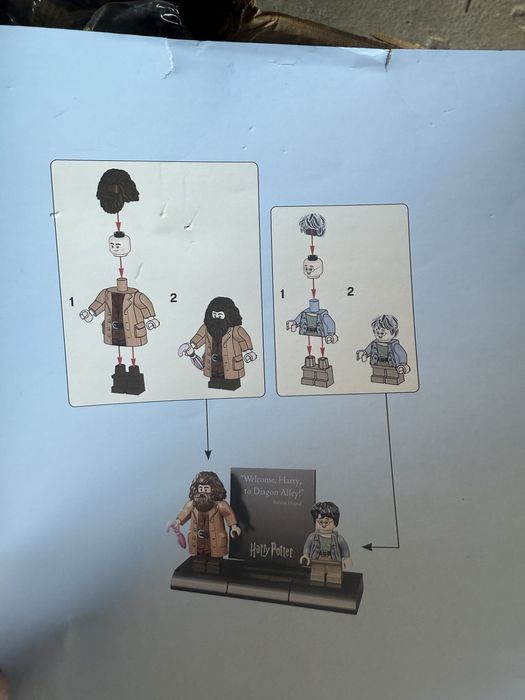 Lego гарі потер новий 4 будинки