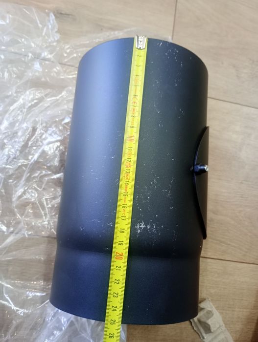 Firefix R150/2R rura piecowa stalowa 2 mm, Ø150 mm, 250 mm