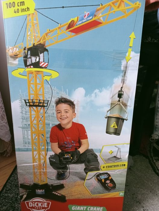 Кран іграшковий на пульті