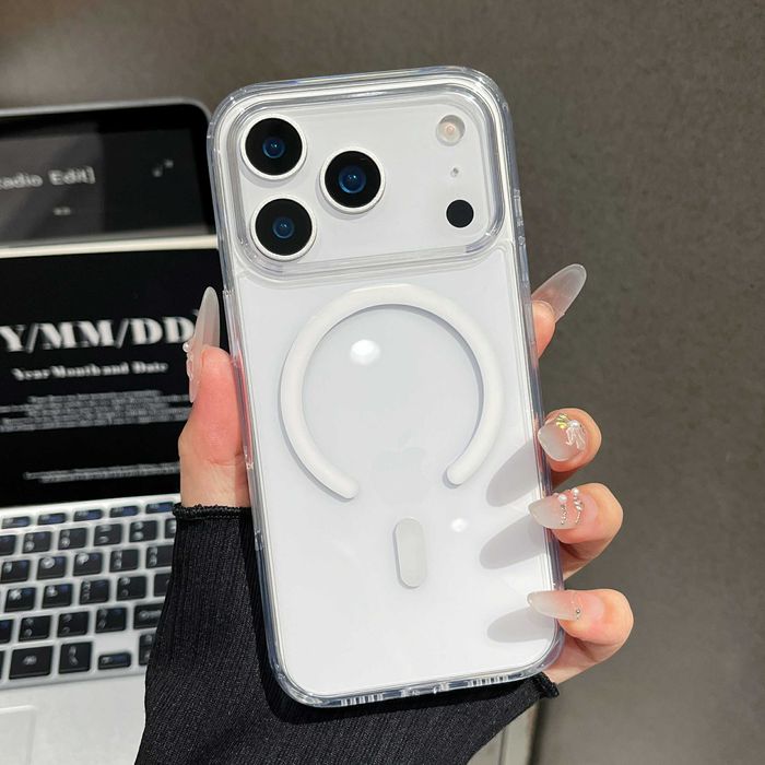 Plecki Etui iPhone 12 13 MagSafe 14 17 Pro Max 15 16 Szkło hartowane