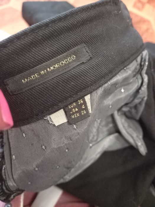 Джинси mom чорні